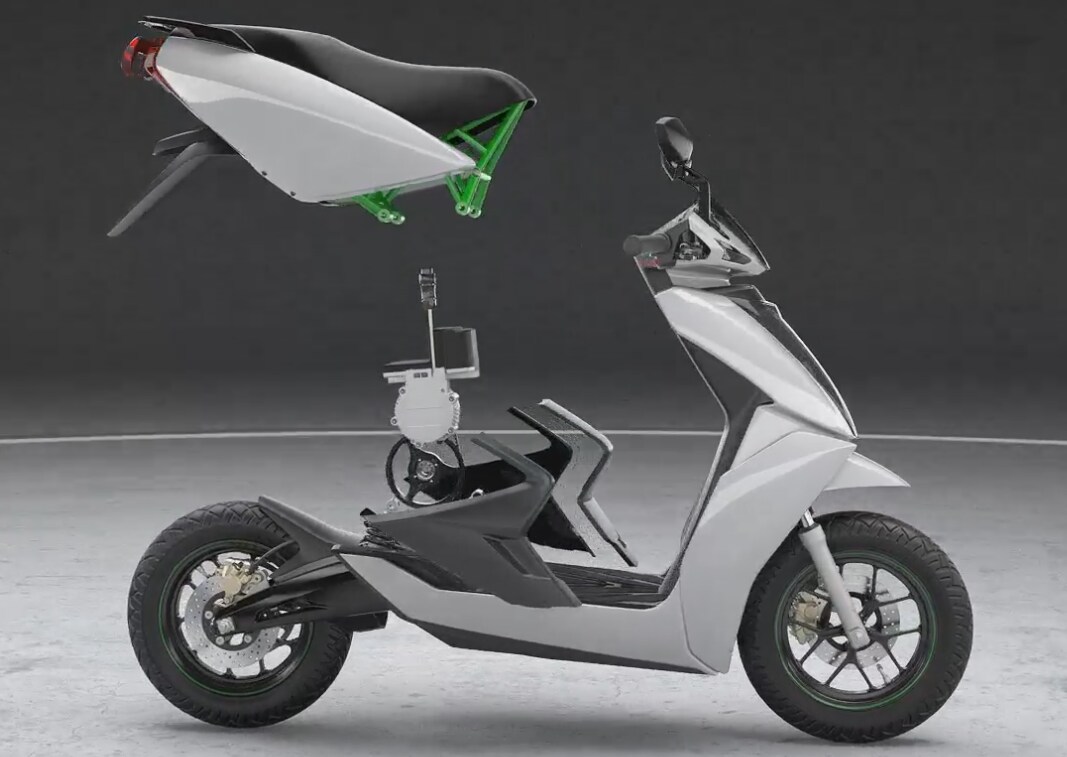 The Ather S340 electric vehicle. (Source: Ather Energy Website)